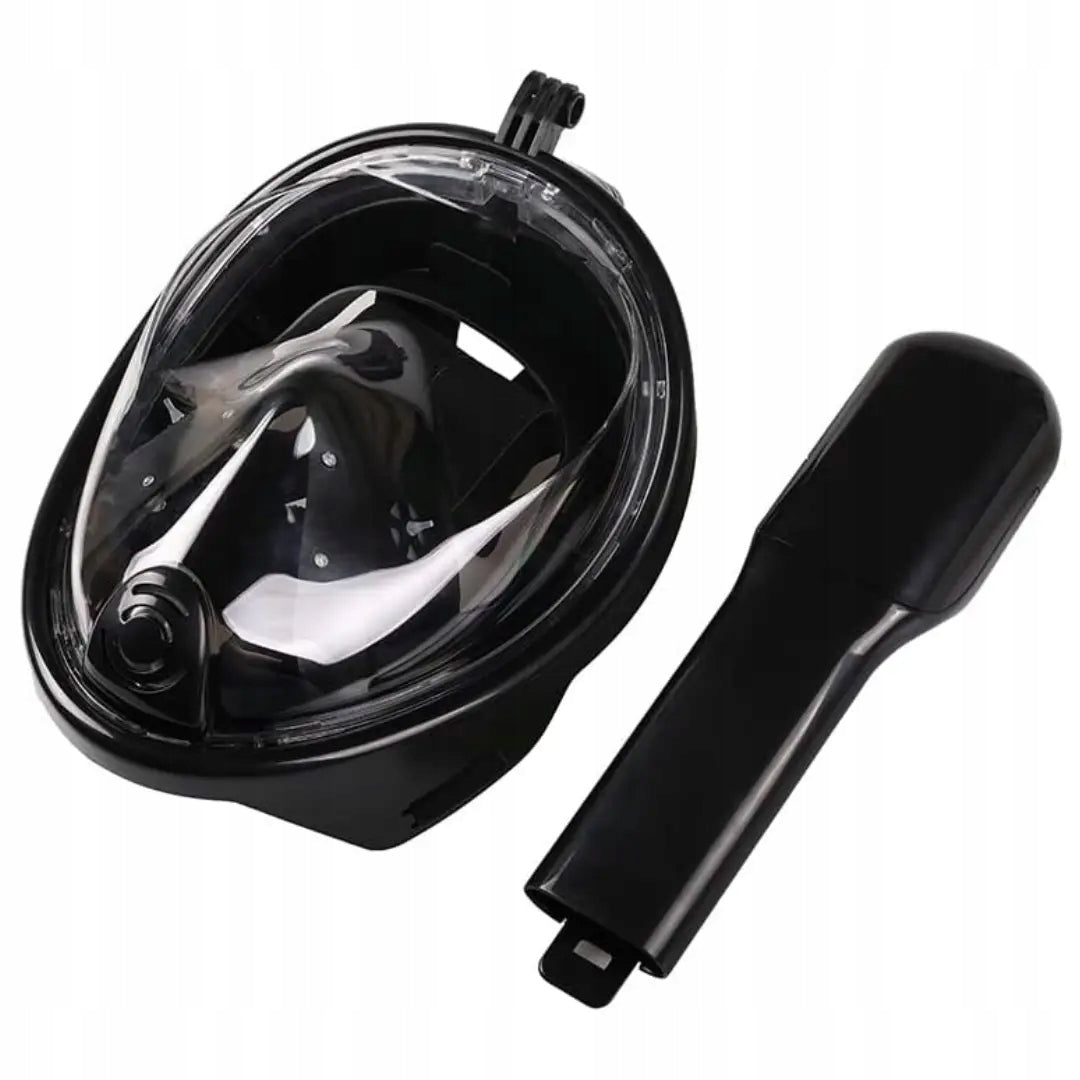 Snorkeling Mask Full Face Diving Mask S/M Black with Bag Brand Przydasie.pl