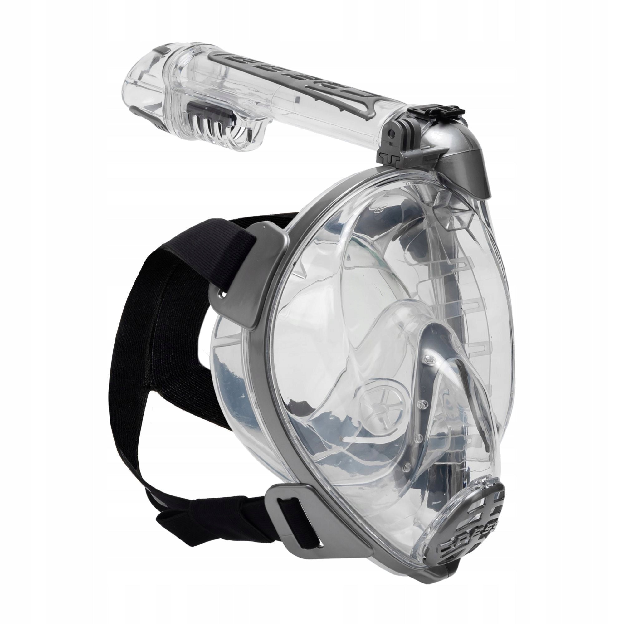 Snorkeling mask Cressi Duke Dry Full Face clear/black