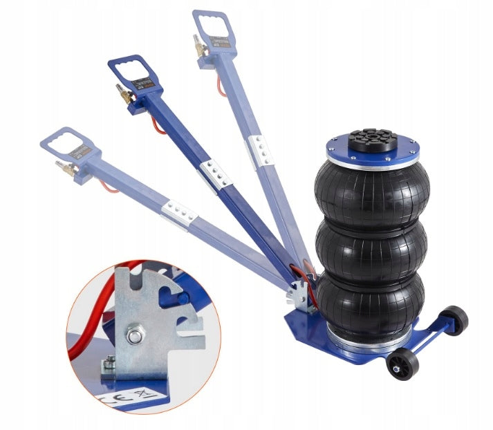 Snowman Pneumatic Lift Adjustable Handle Quick Lift 3Tons