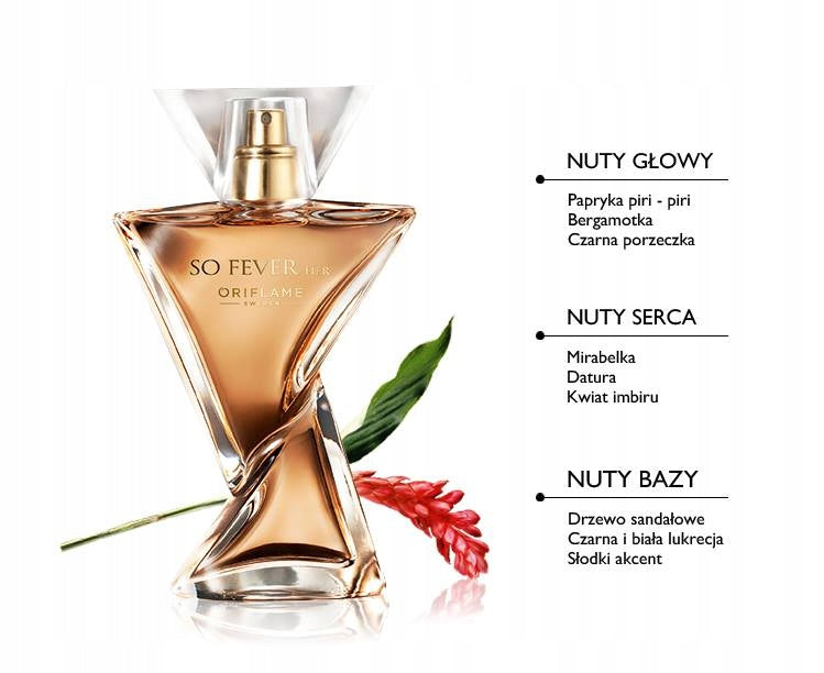 So Fever Her Oriflame Eau de Parfum Brand Oriflame