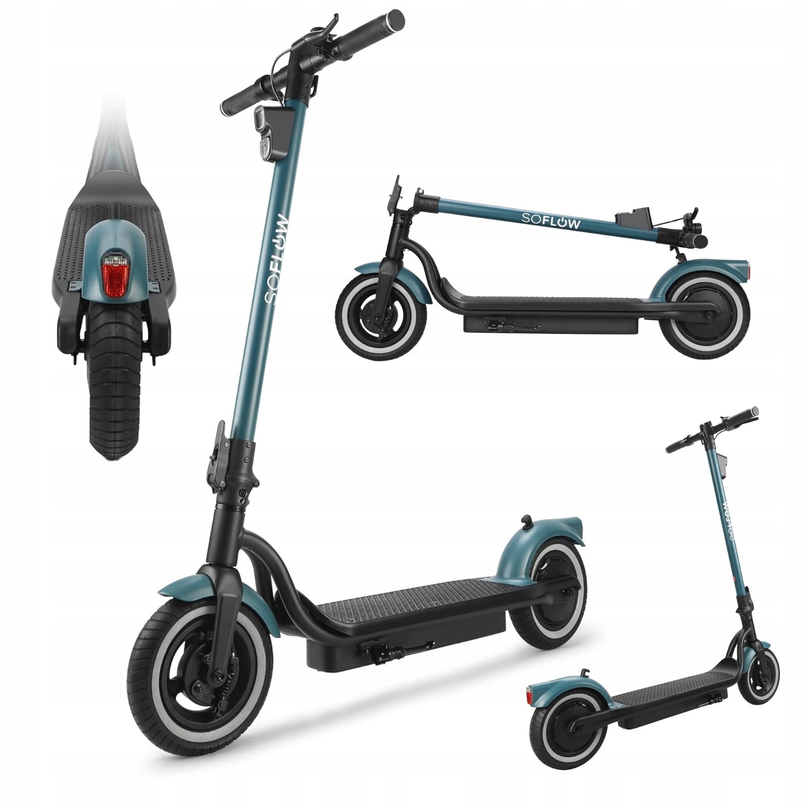 So!Flow SO2 AIR MAX Electric scooter 500W 20km/h NFC 80km blue