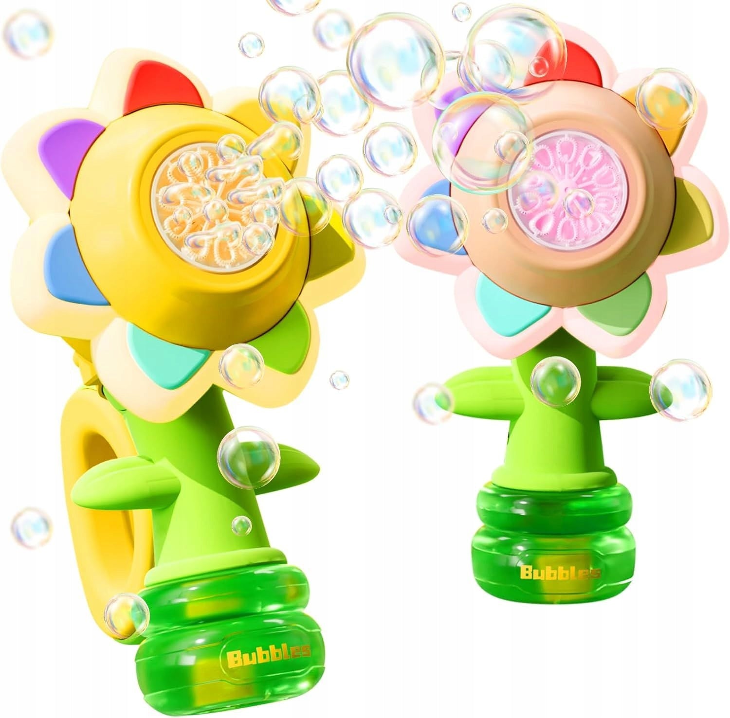 Soap Bank Gun Soap Bubble Machine Generator Liquid Flower