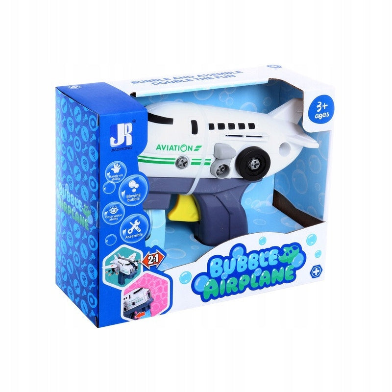 Soap Bubble Gun Airplane 3 Automatic Machine for Kind pistols