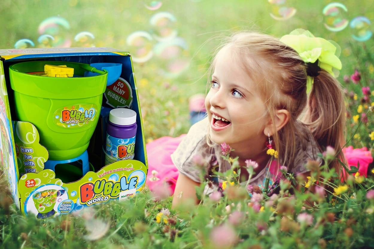 Soap Bubble Machine Safe Soap Bubbles For Baby Set Manufacturer code 109355