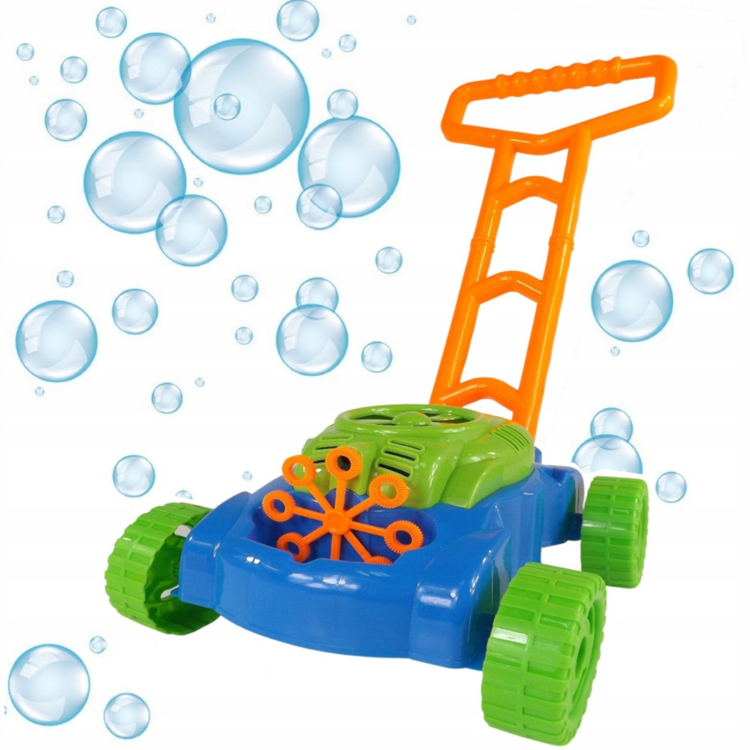 Soap Bubble Mower Pusher with Sound and Liquid