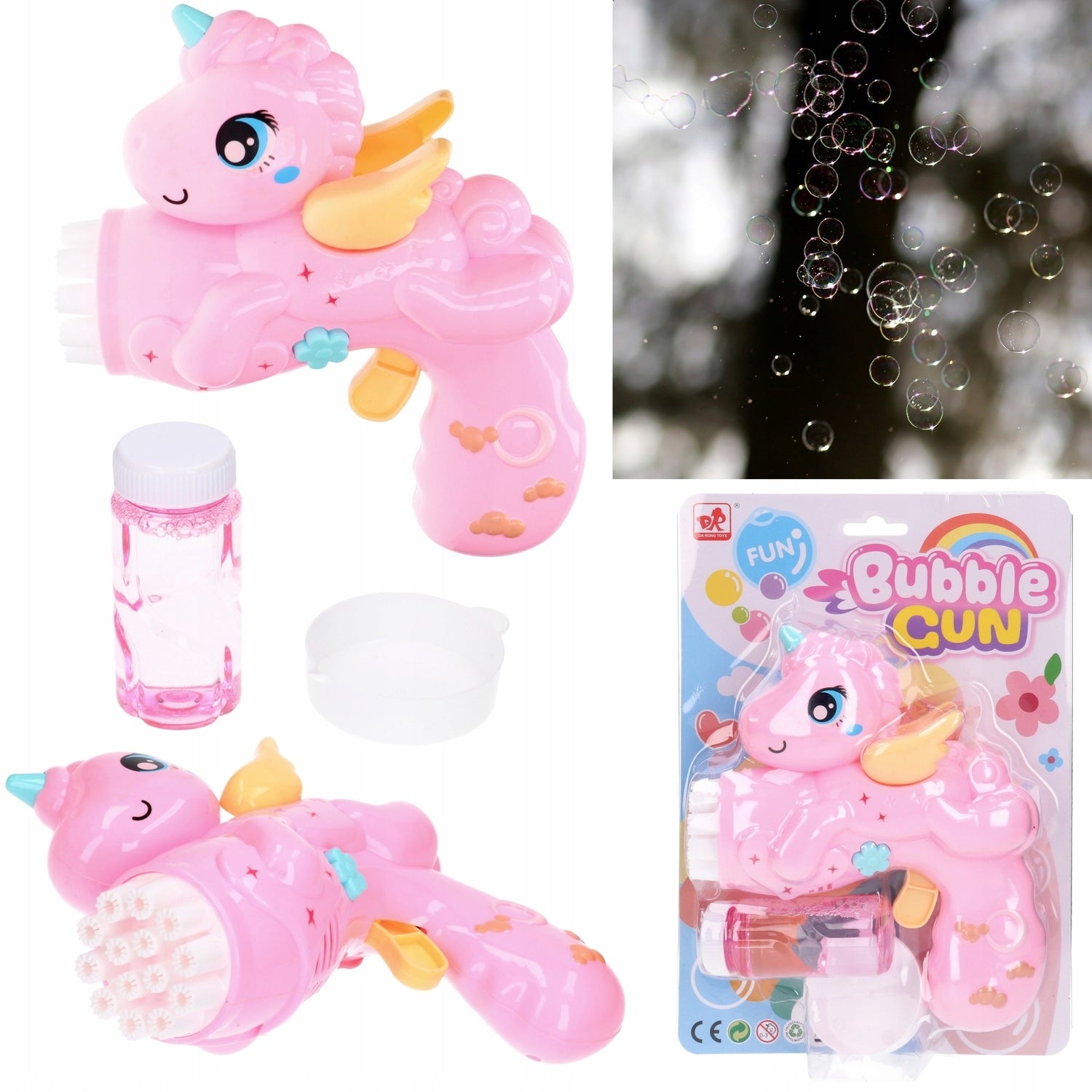 Soap bubble gun HORSE UNICORN 5319
