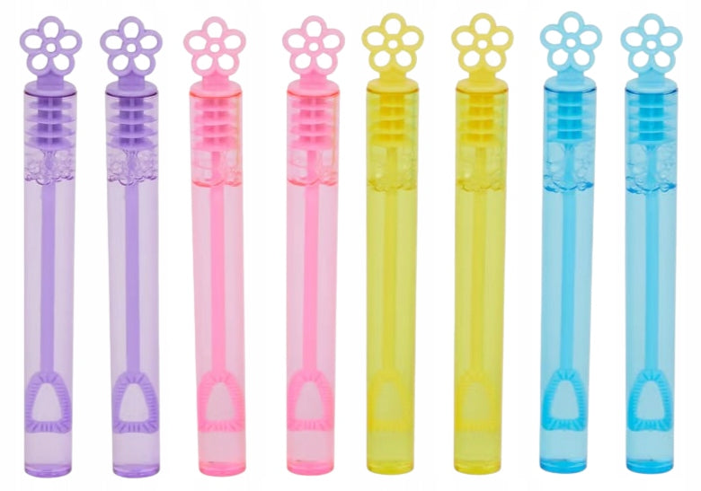 Soap bubbles - mini small tubes 8 pcs set of 8 x 4 ml