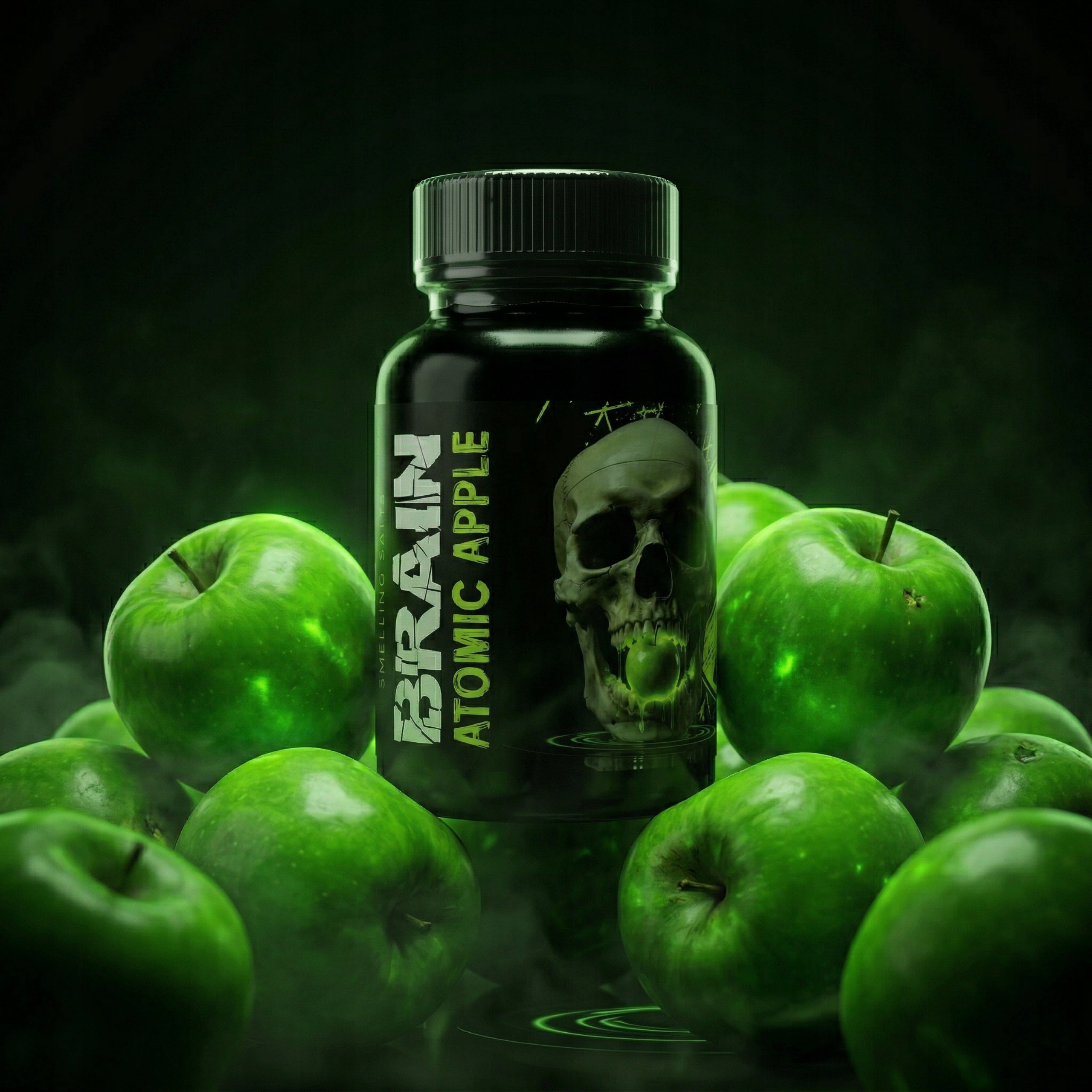 Sobering Salts BRAIN ATOMIC APPLE 100ml Strong Tripod Powerfully STRONG Expiration date at least six months from the date of purchase