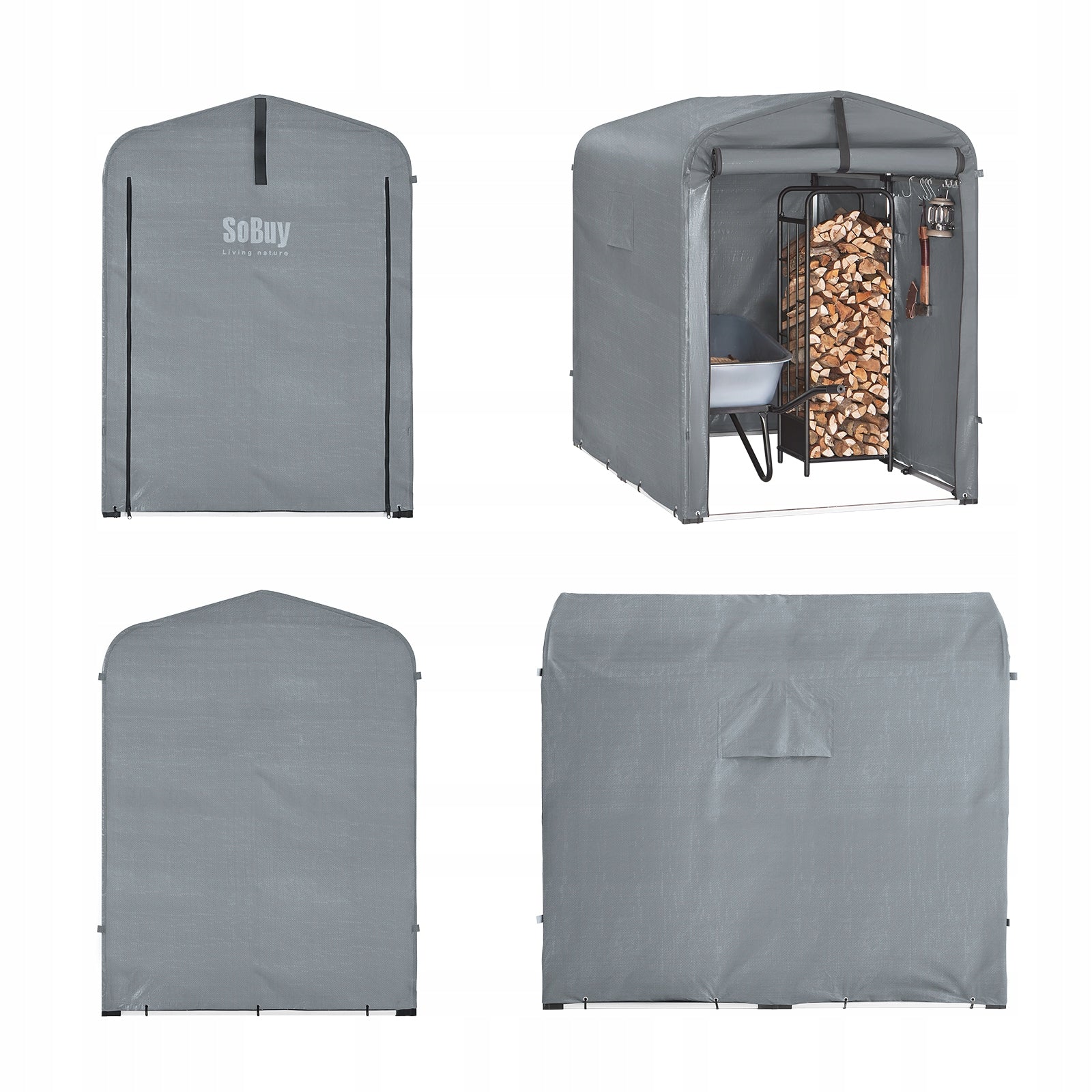Sobuy UV Garden Tent Waterproof for 1 to 2 Bikes Storage KLS11-DG Manufacturer SoBuy