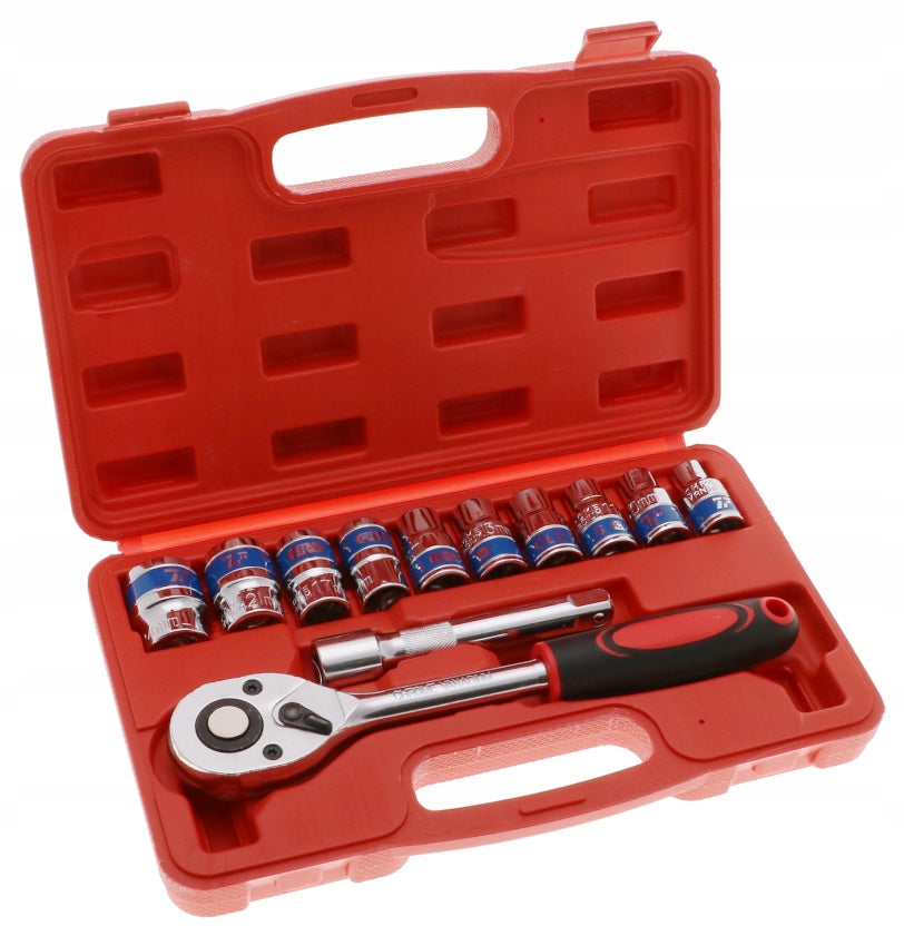 Socket WRENCHES RATCHET Wrench Set 1/2" 12el. Tool Set 2941