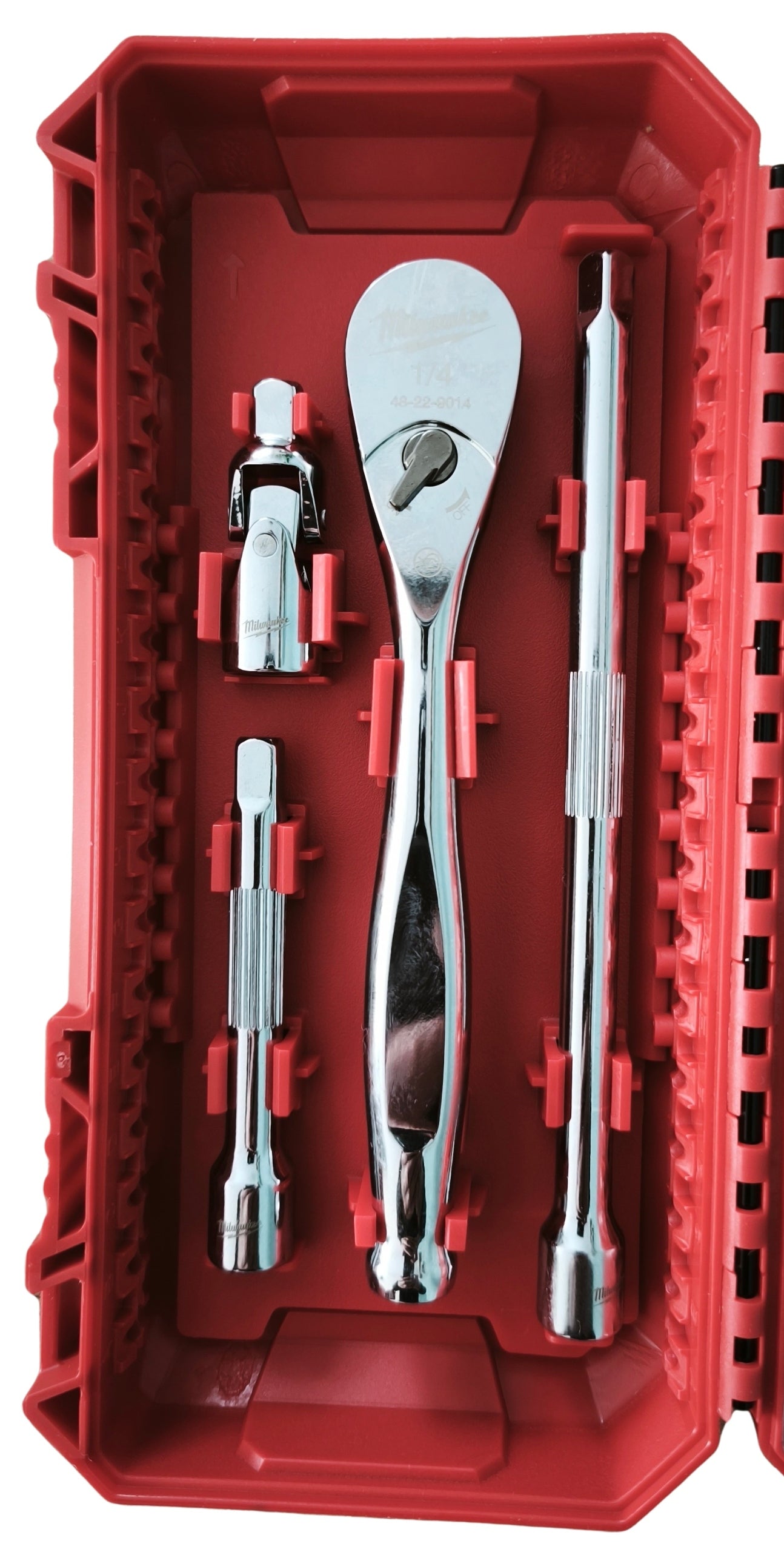 Socket set Milwaukee 1/4 ratchet bits 38 el 4932498381 Milwaukee Brand Milwaukee