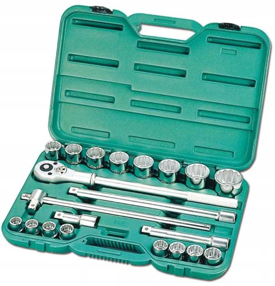 Socket wrench set 3/4" 19-50MM 12-ANGLE 21 pcs HONITON H6221