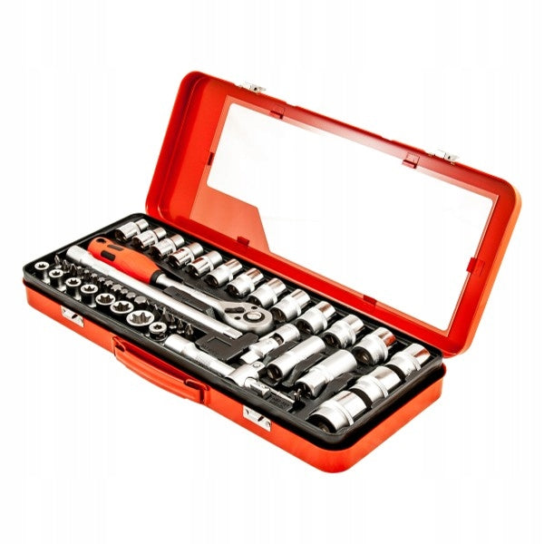Socket wrench set 54 parts 1/2" 1720 EGA1