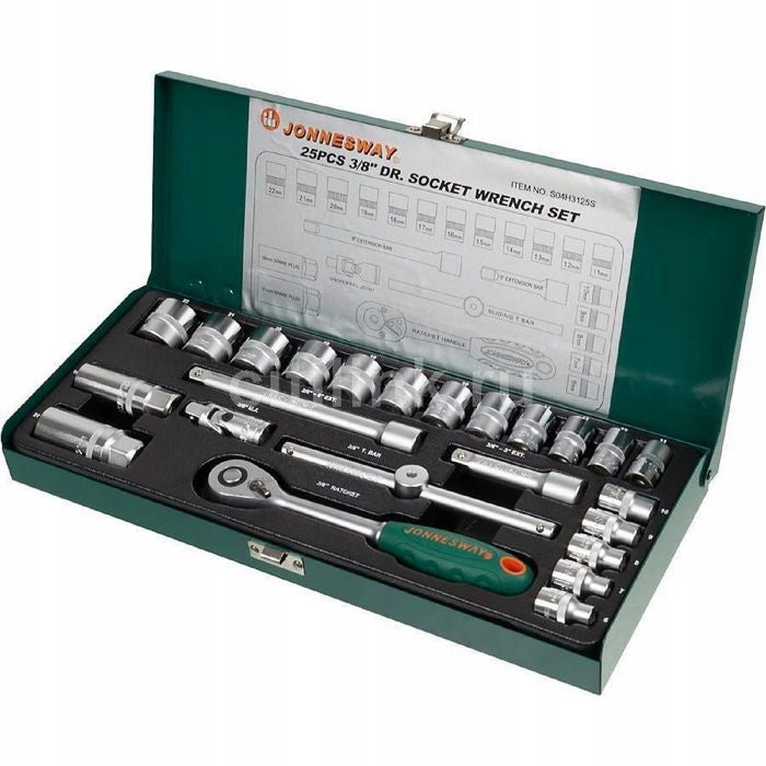 Socket wrenches 3/8" 25pcs S04H3125S HIT!!