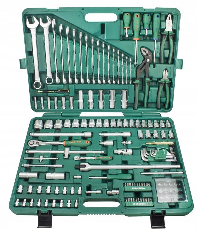Socket wrenches and hand tools set 142 el. Jonnesway S04H524142S