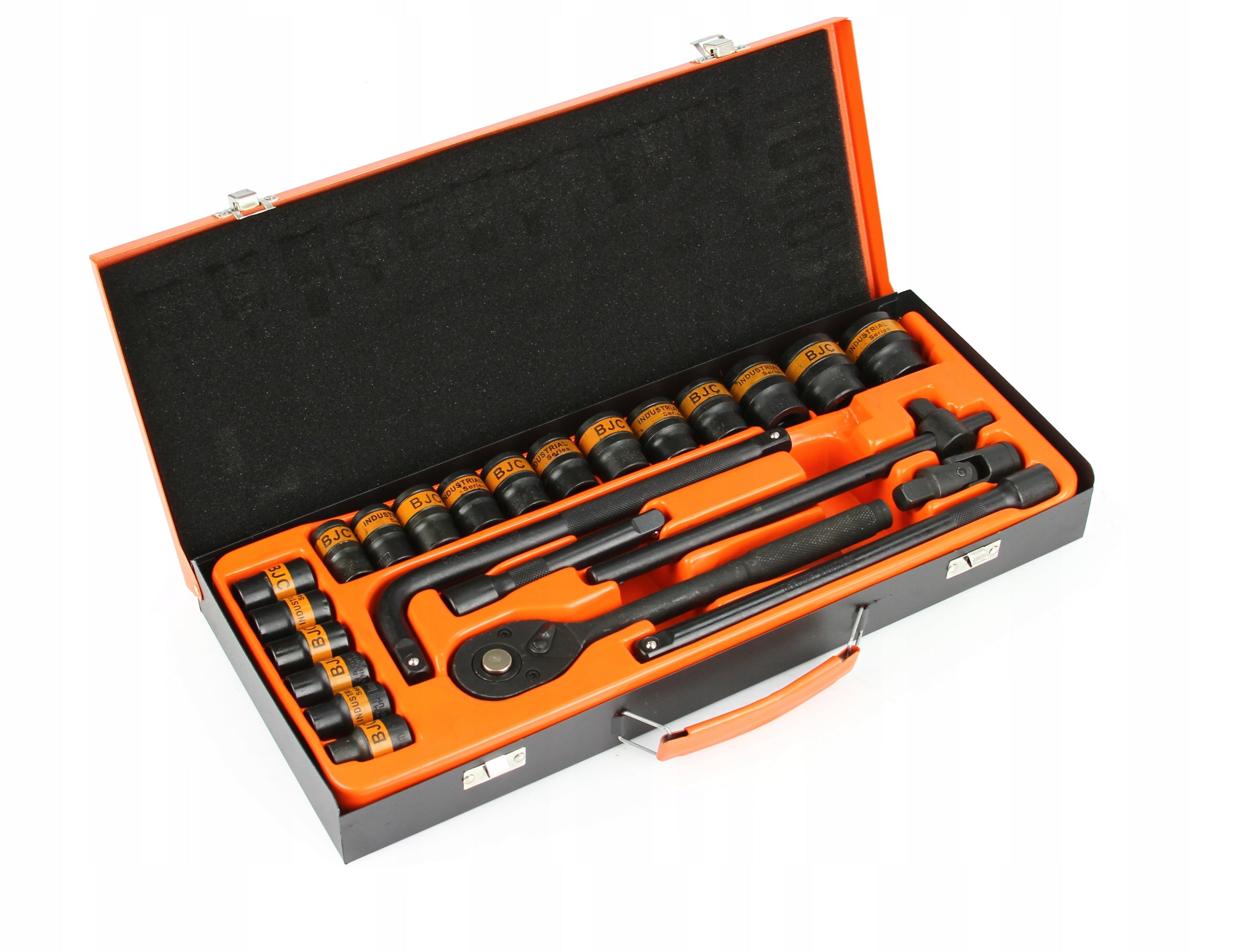 Socket wrenches ratchet socket set 1/2" 24el 8-32mm metal case Key type socket
