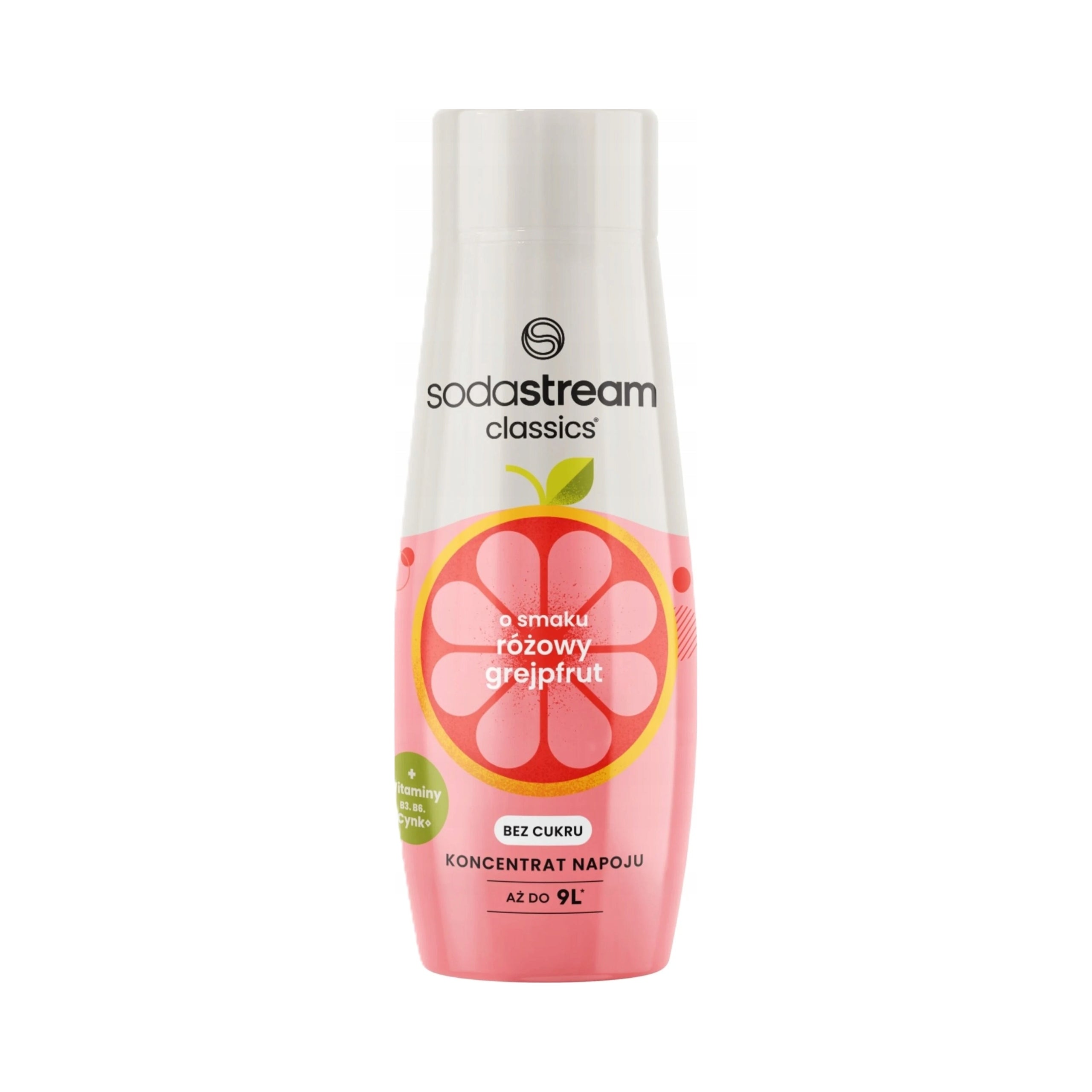 SodaStream Pink Grapefruit Zero syrup concentrate for saturator 440 ml Packaging status original