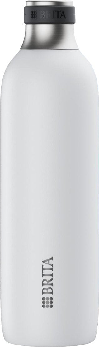 SodaTRIO small bottle of stainless steel white (0,5l)