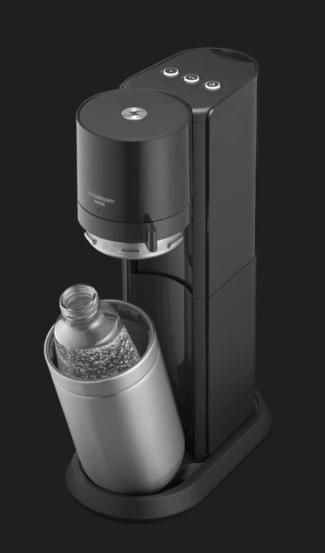 Sodastream 1100469490 Saturator for Water, Black, Brand SodaStream