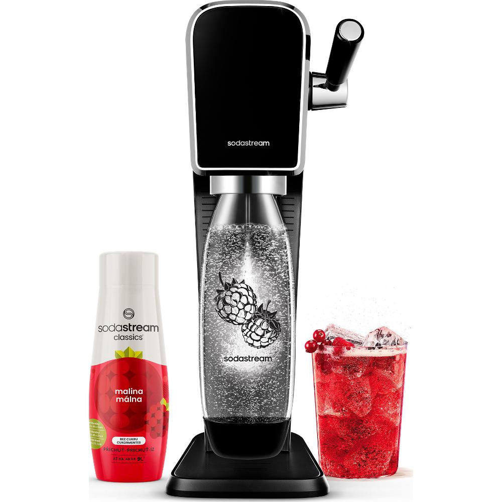 Sodastream Sada výrobníku ART Black Malina Zero Mpack Brand SodaStream