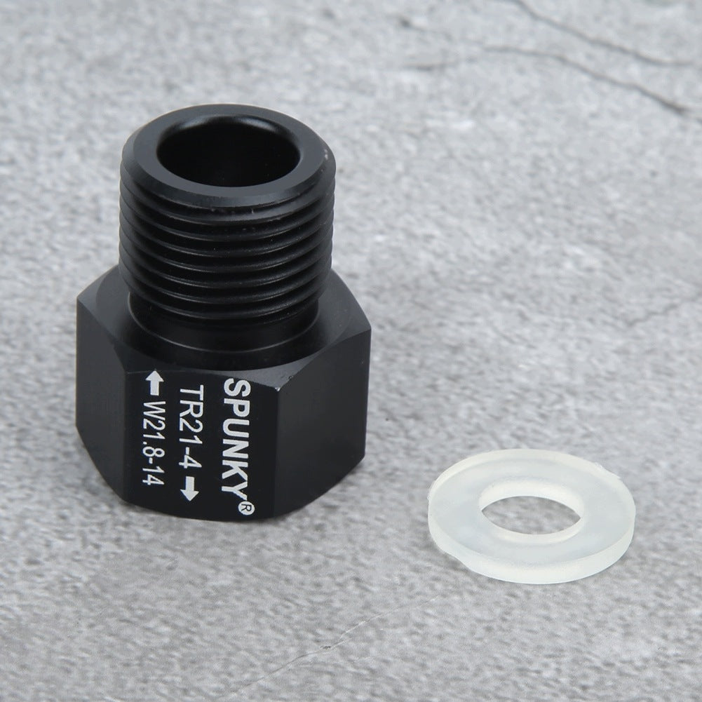 Sodium Cylinder Adapter Converter Black TR21x4 Female Thread to M4 Thread Brand no brand