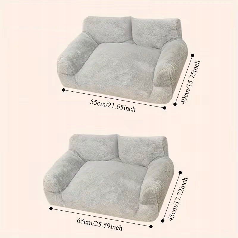 Sofa Cat Bed Rabbit Dog Grey 55x40x26cm Manufacturer code V-312-1
