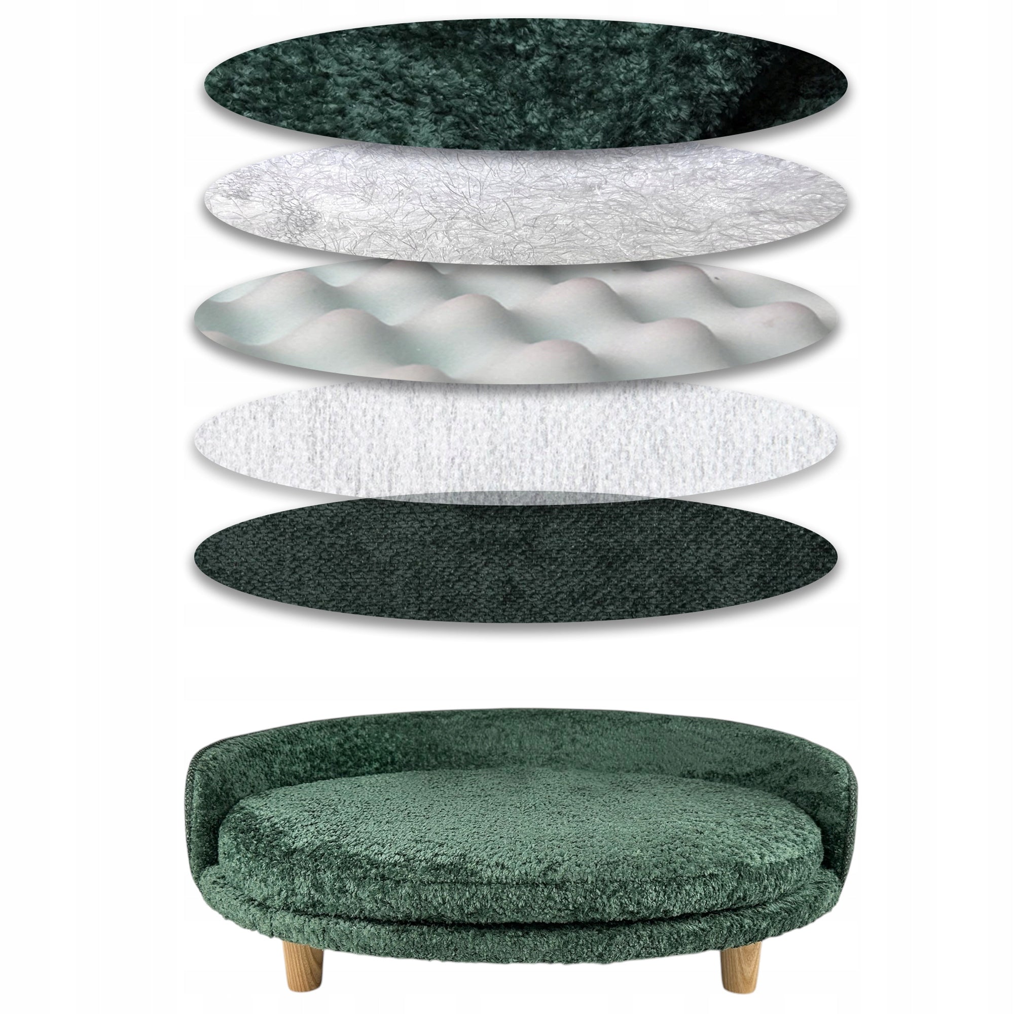 Sofa for Dog and Cat Playpen for Medium Animals Gift Bed XL 65x55 Manufacturer code Legowisko łóżko posłanie sofa ortopedyczna
