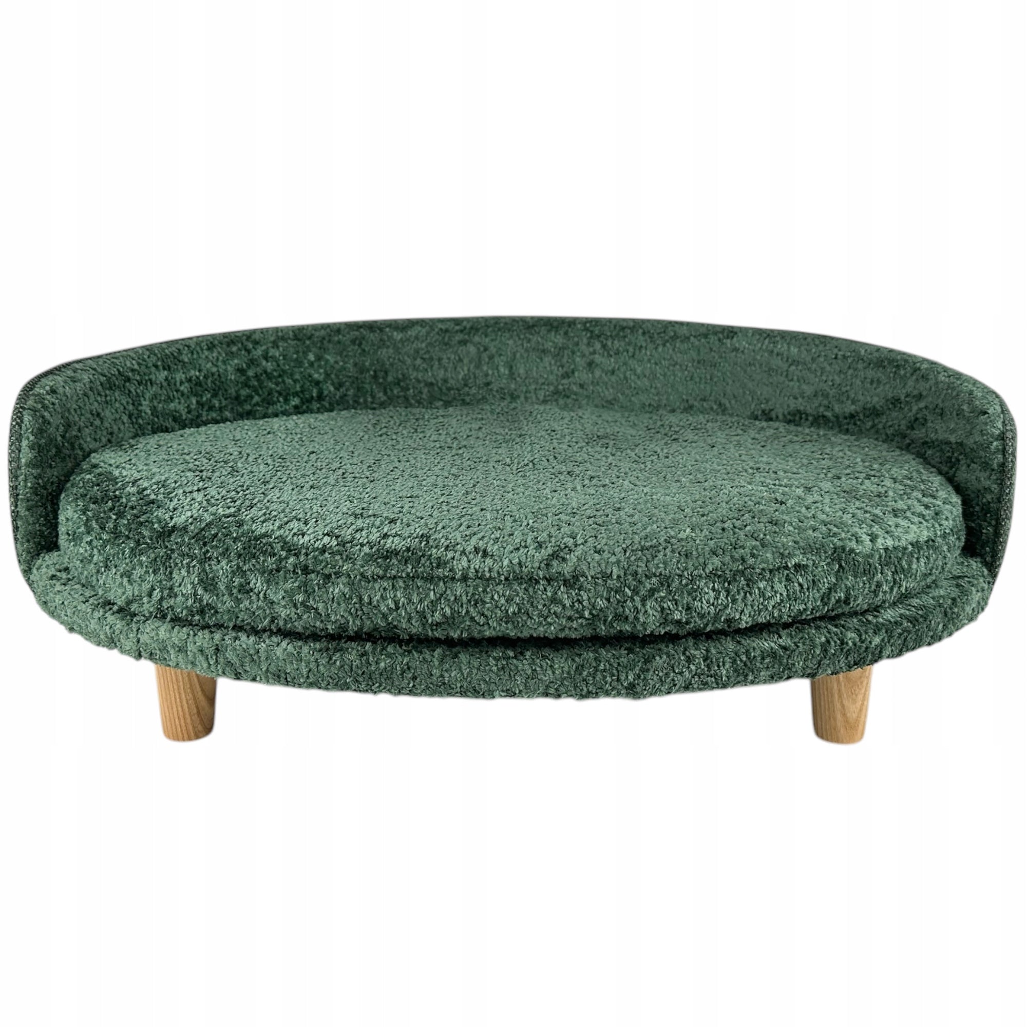Sofa for Dog and Cat Playpen for Medium Animals Gift Bed XL 65x55 Model Legowisko ortopedyczne na nóżkach posłanie leżanka