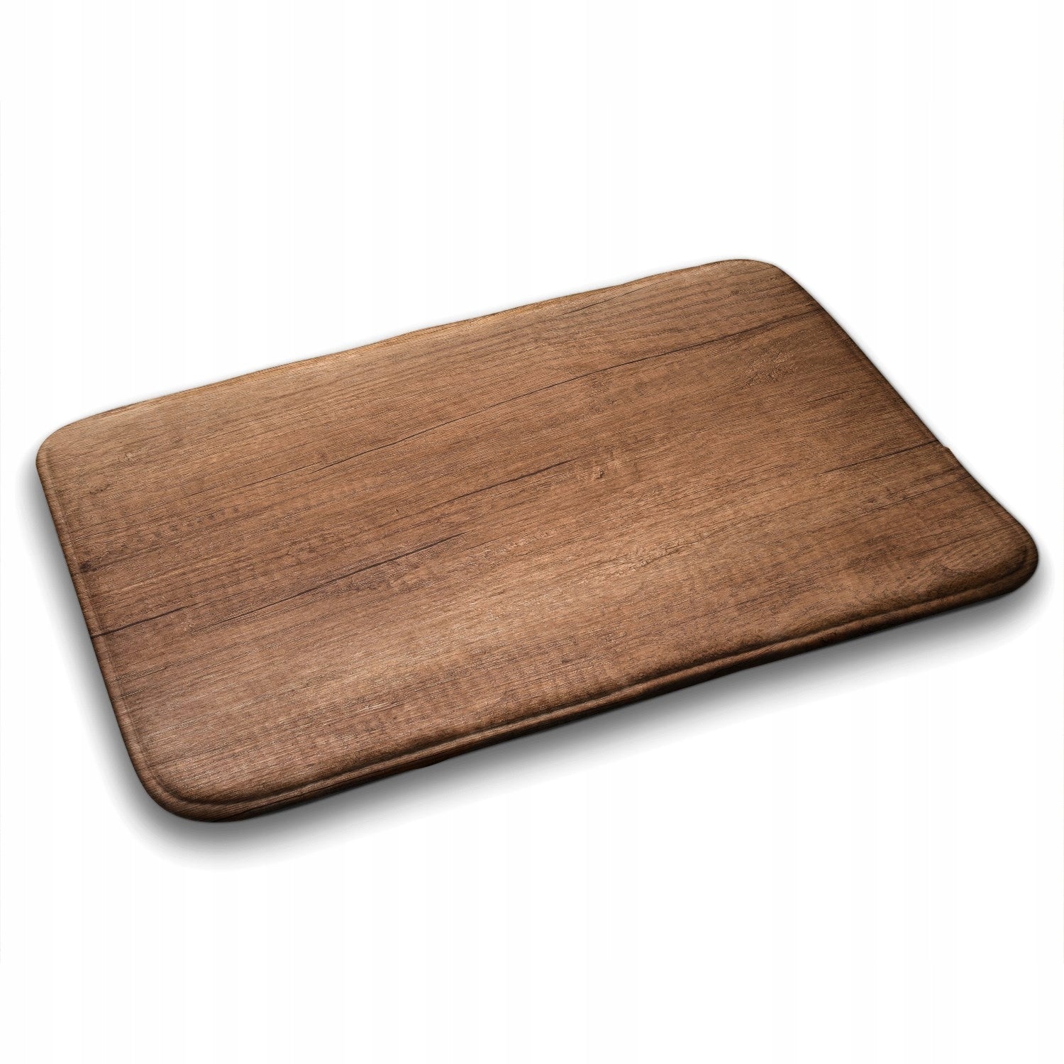 Soft Bathroom Rug Mat Wood Board