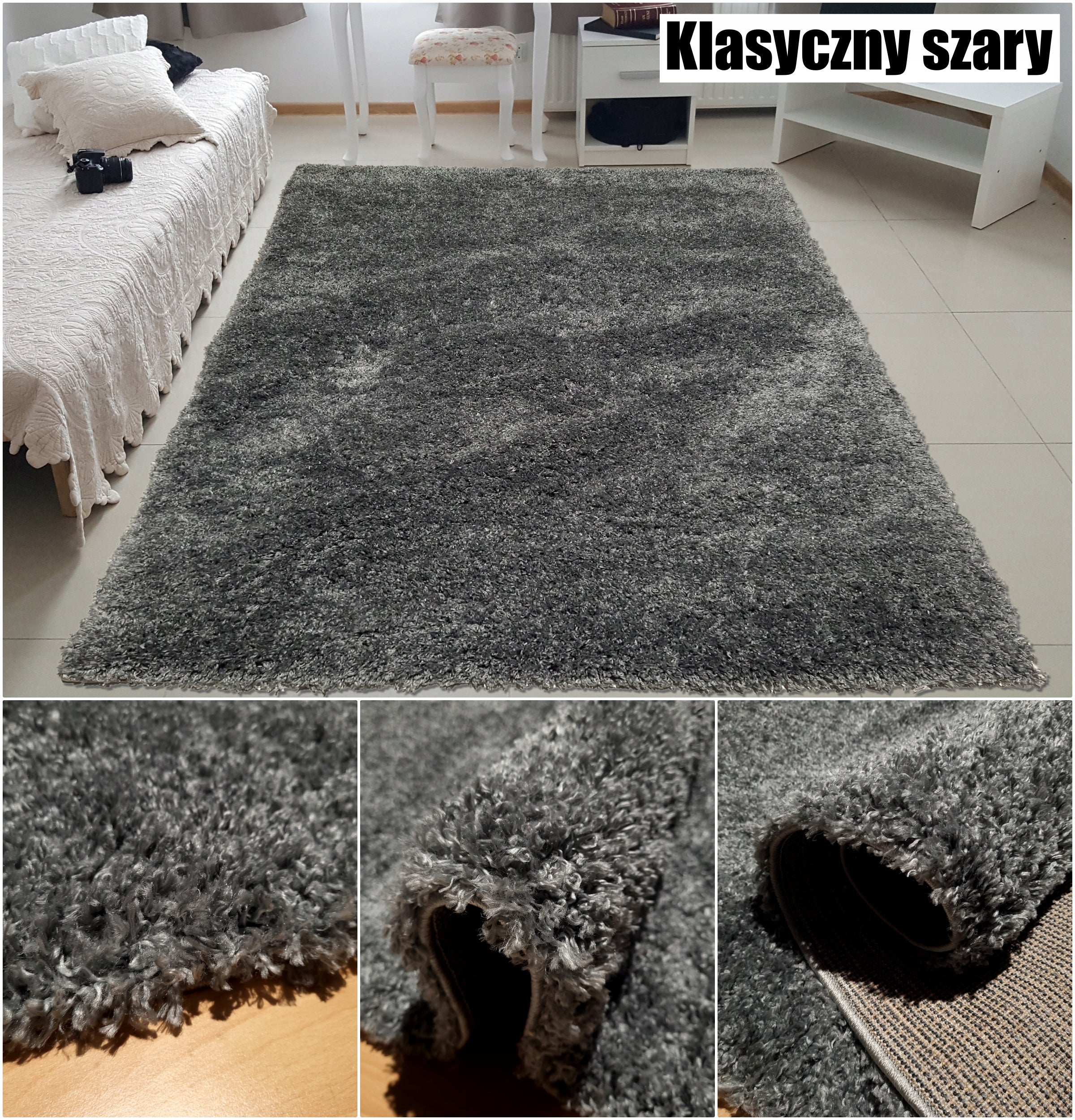 Soft Carpet 100x150 SHAGGY ROYAL Elite Woven on rigid bottom 6 color Brand Royal