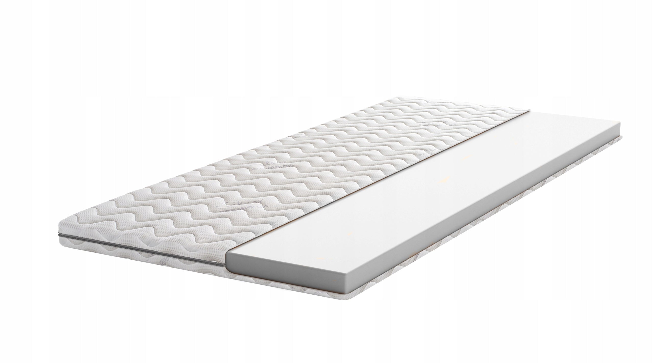 Soft foam mattress topper 160x200 6cm H2
