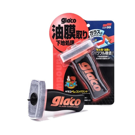 Soft99 Glass Compound Roll On 100ml - glass cleaner