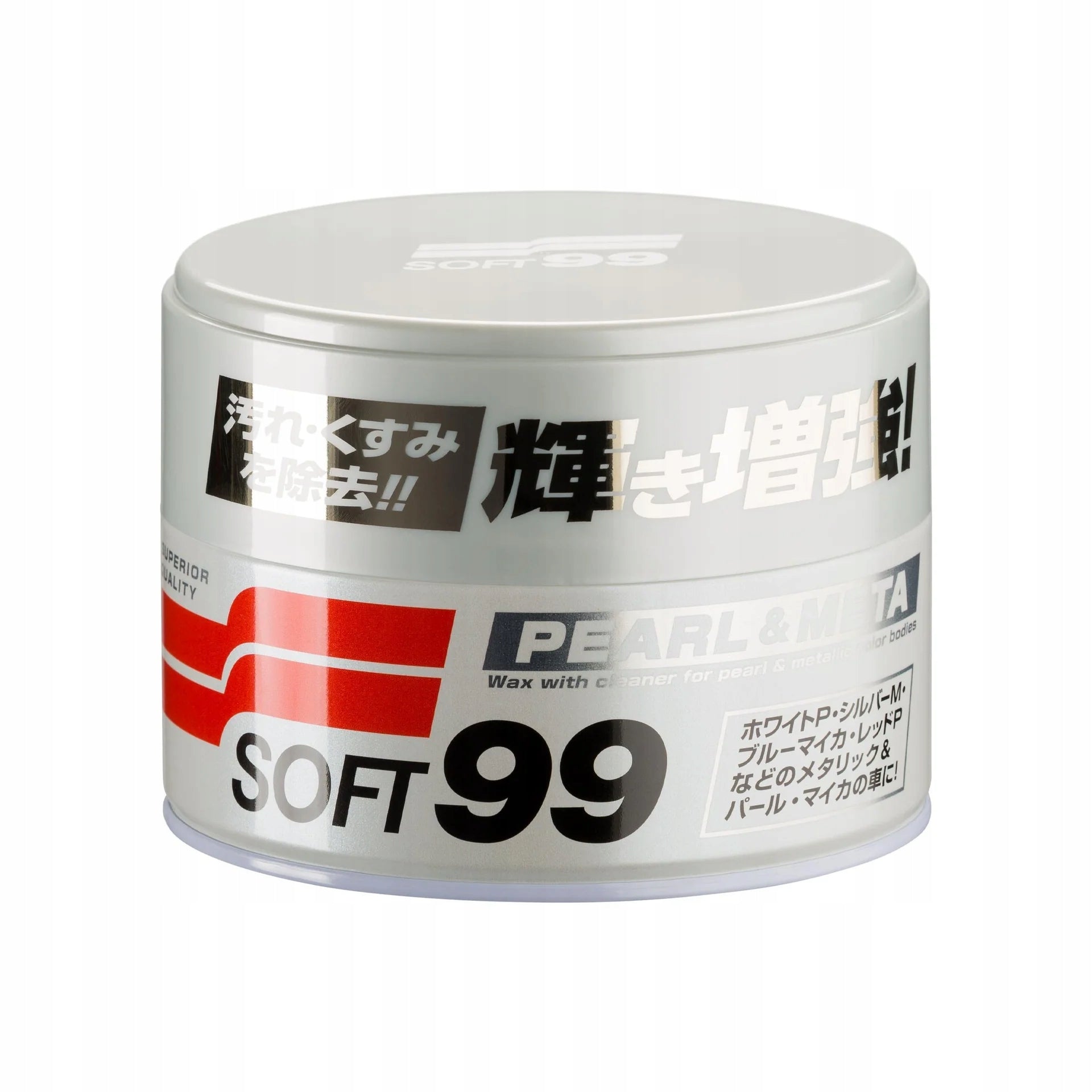 Soft99 Pearl & Metallic Wax wax for metallic and pearlescent lacquers 320g Packaging status original