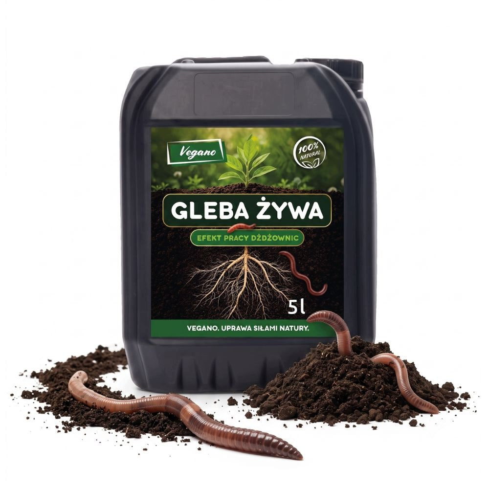 Soil living effect of earthworms 5 l Vegano