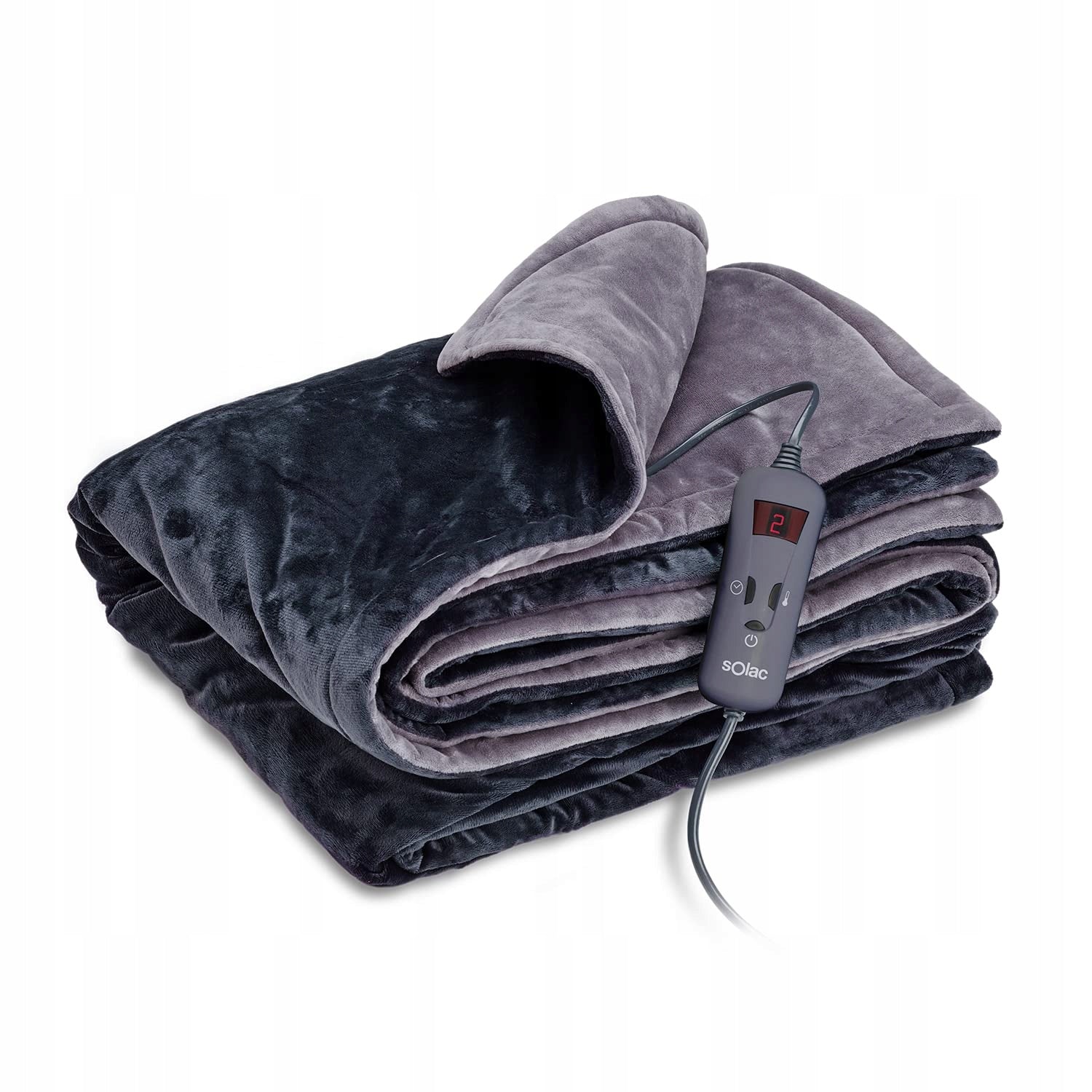 Solac CT8608 Reykjavik electric blanket 140x180 cm flannel 180W 10 pozi
