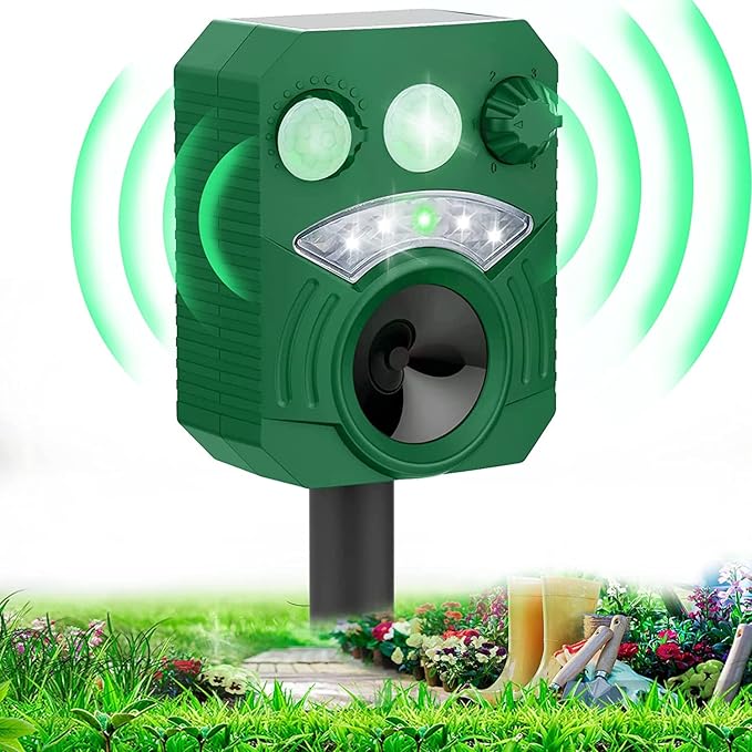 Solar Animal Bird Mole Repellent Rodents for Crete Birds Crete Kun Brand Anytech