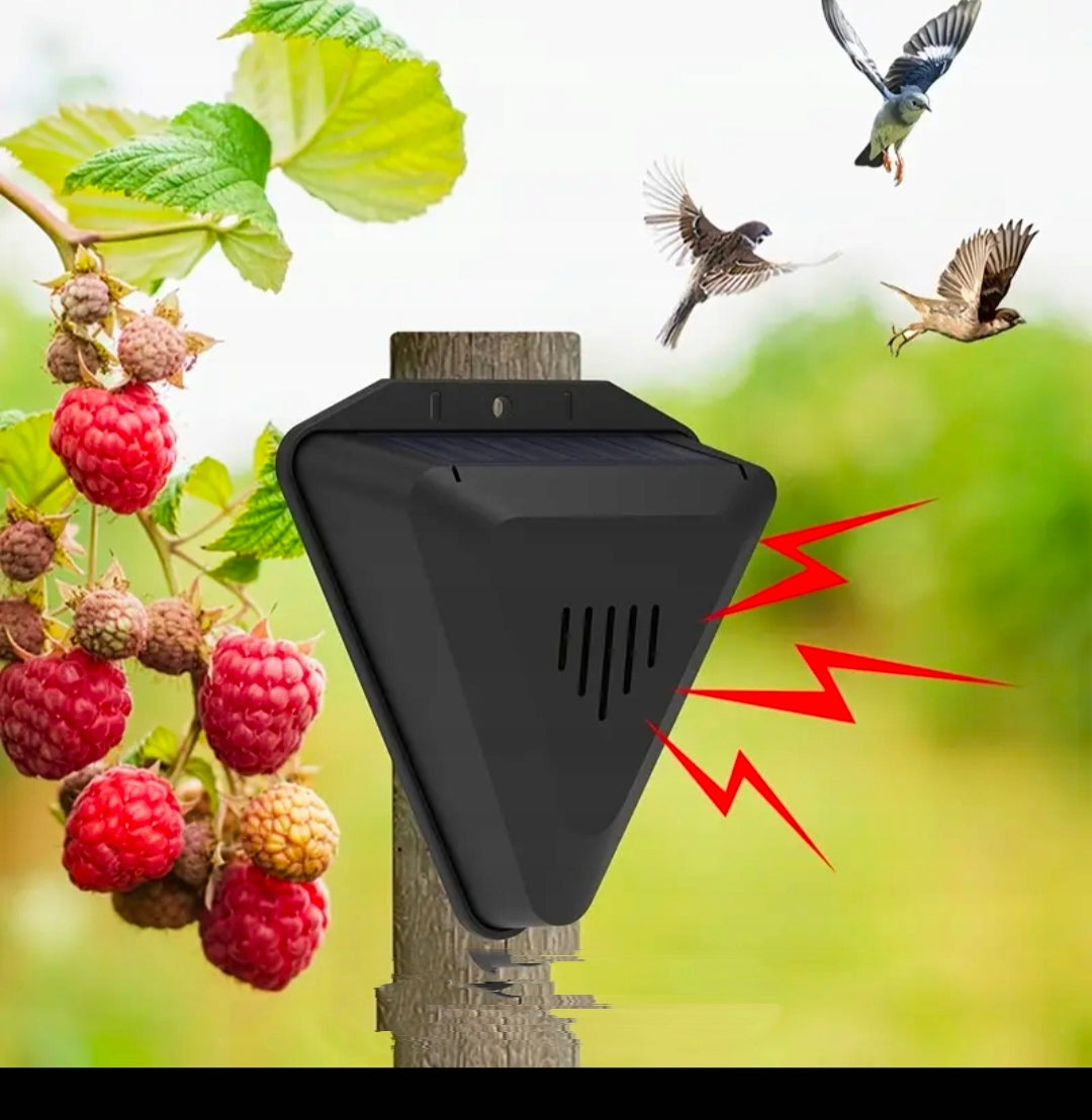 Solar Bird Repellent Starlings for Birds Packaging status original