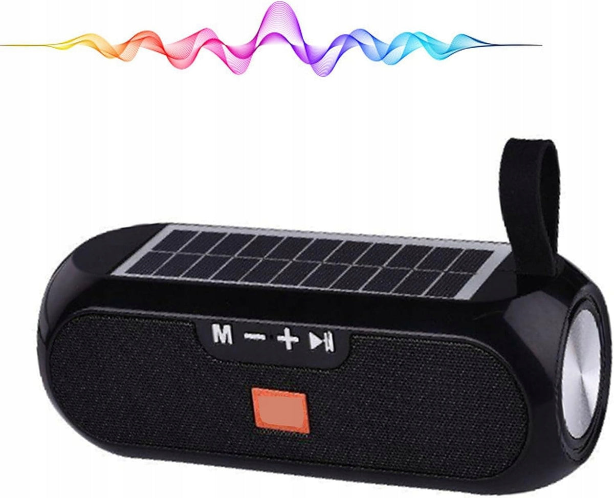 Solar Bluetooth Speaker, Portable Wireless Outdoor Speaker