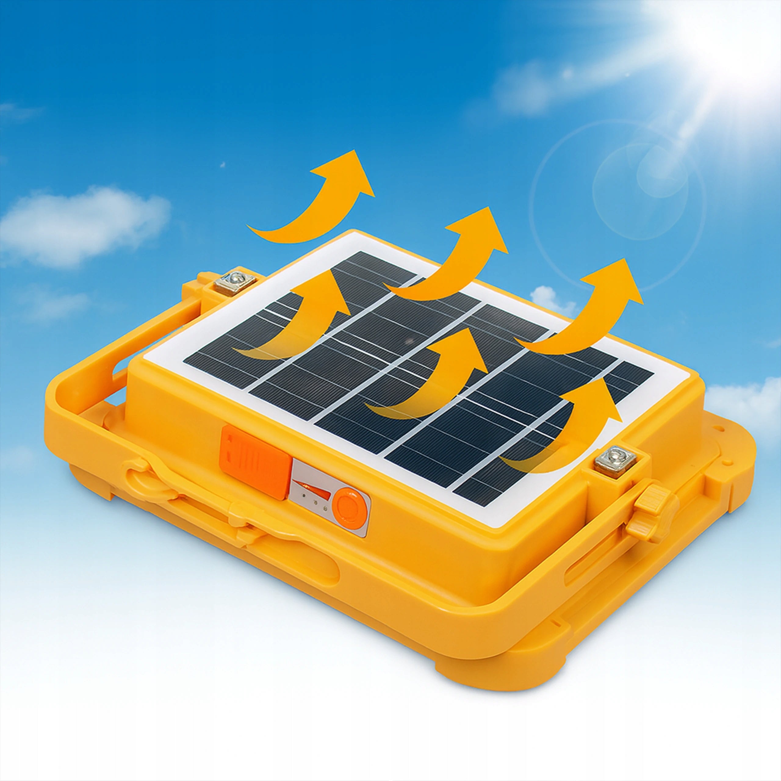 Solar Floodlight LED 12000mAh IP66 Powerful Headlight Without Current for Garden Manufacturer code L090772