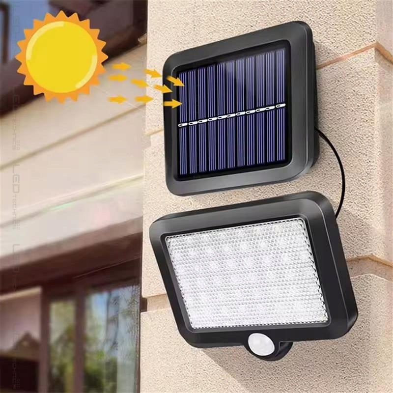 Solar Lamp LED Twilight Motion Sensor Outdoor Floodlight PIR Remote Control Manufacturer code 7242