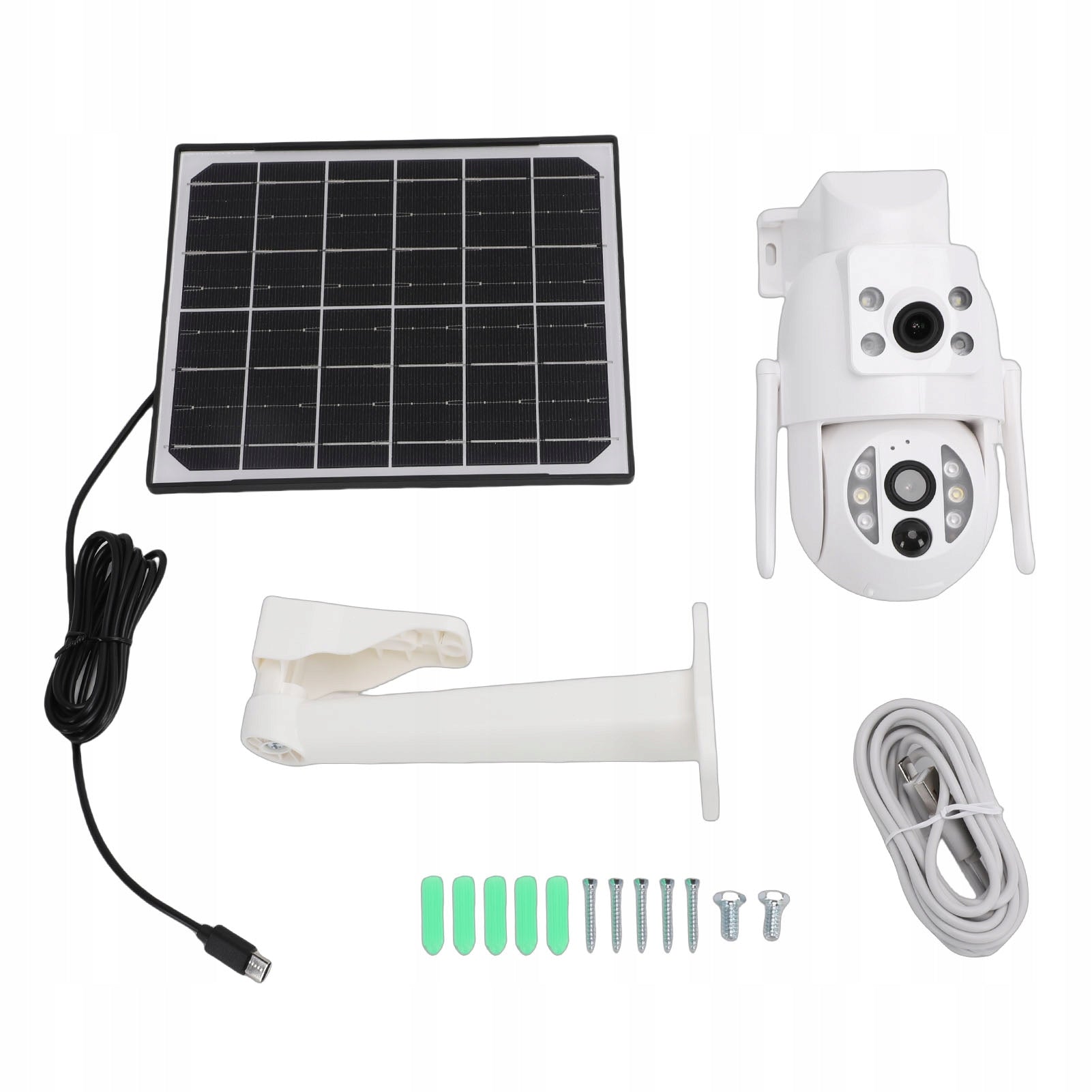 Solar Security Camera Wireless Security Camera with 2K