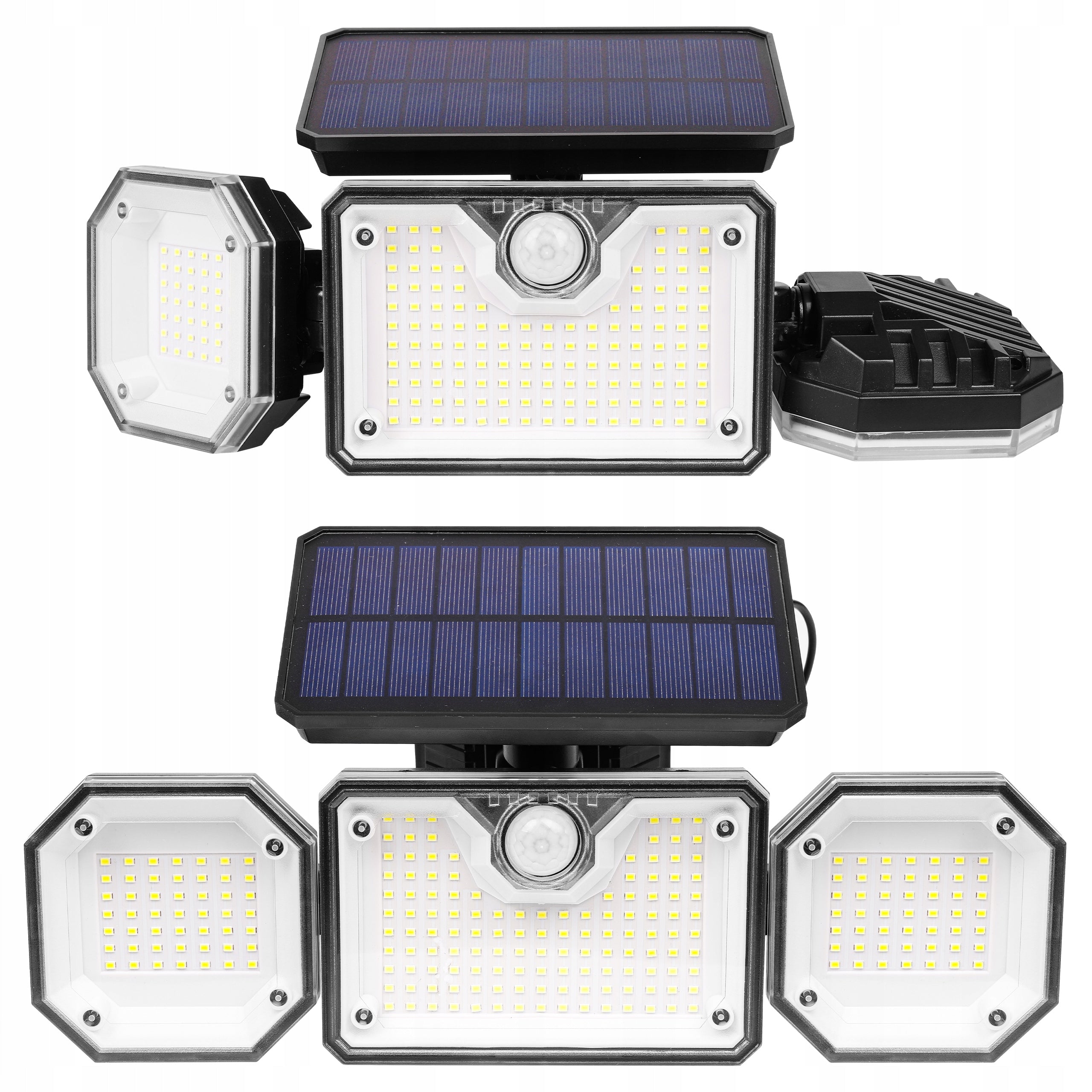 Solar Street Lamp Halogen FLOODLIGHT LED Motion Sensor GARDEN Remote Control Manufacturer code 9619