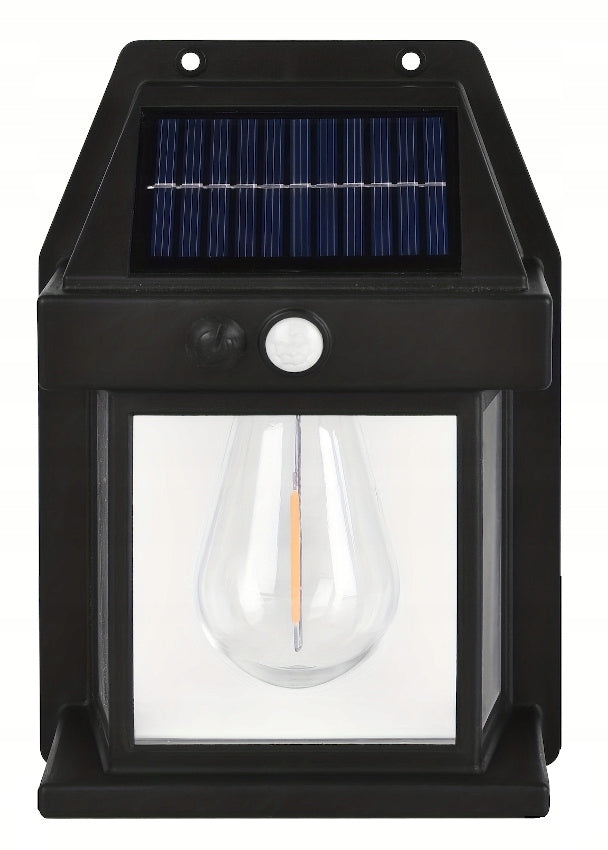 Solar Wall Lamp Halogen LED With Twilight Motion Sensor 4016 Manufacturer code AU-4016La