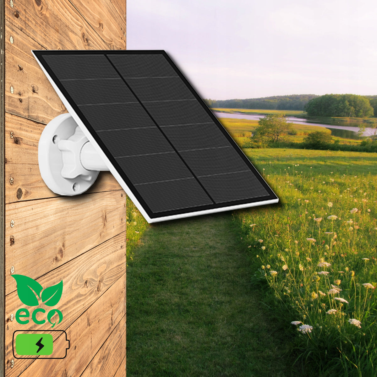 Solar Wireless Outdoor IP Camera WiFi 4MPx Notifications ICSee Manufacturer code MONITORING DOMU WIFI APLIKACJA ICSEE AUDIO SD