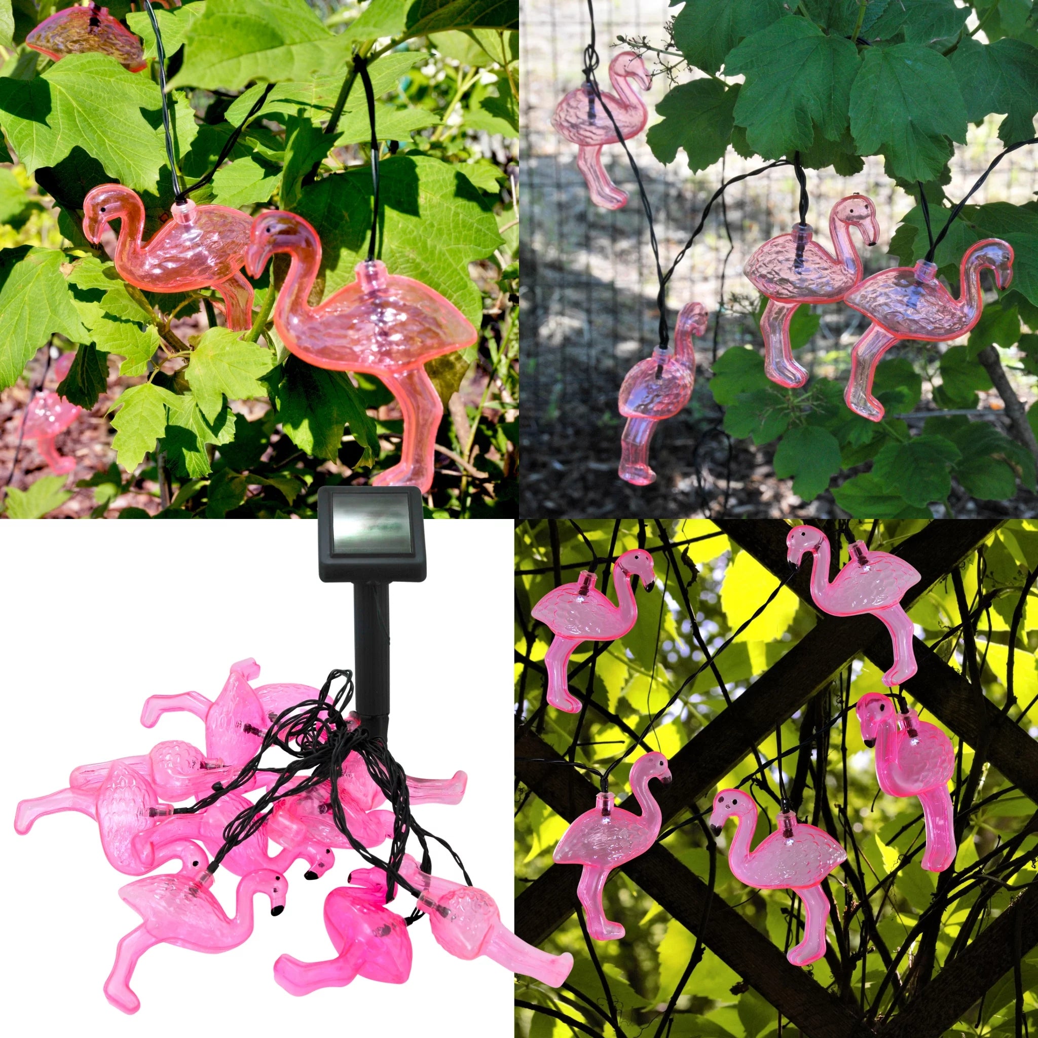 Solar garland LED FLAMINGO Brand Polux