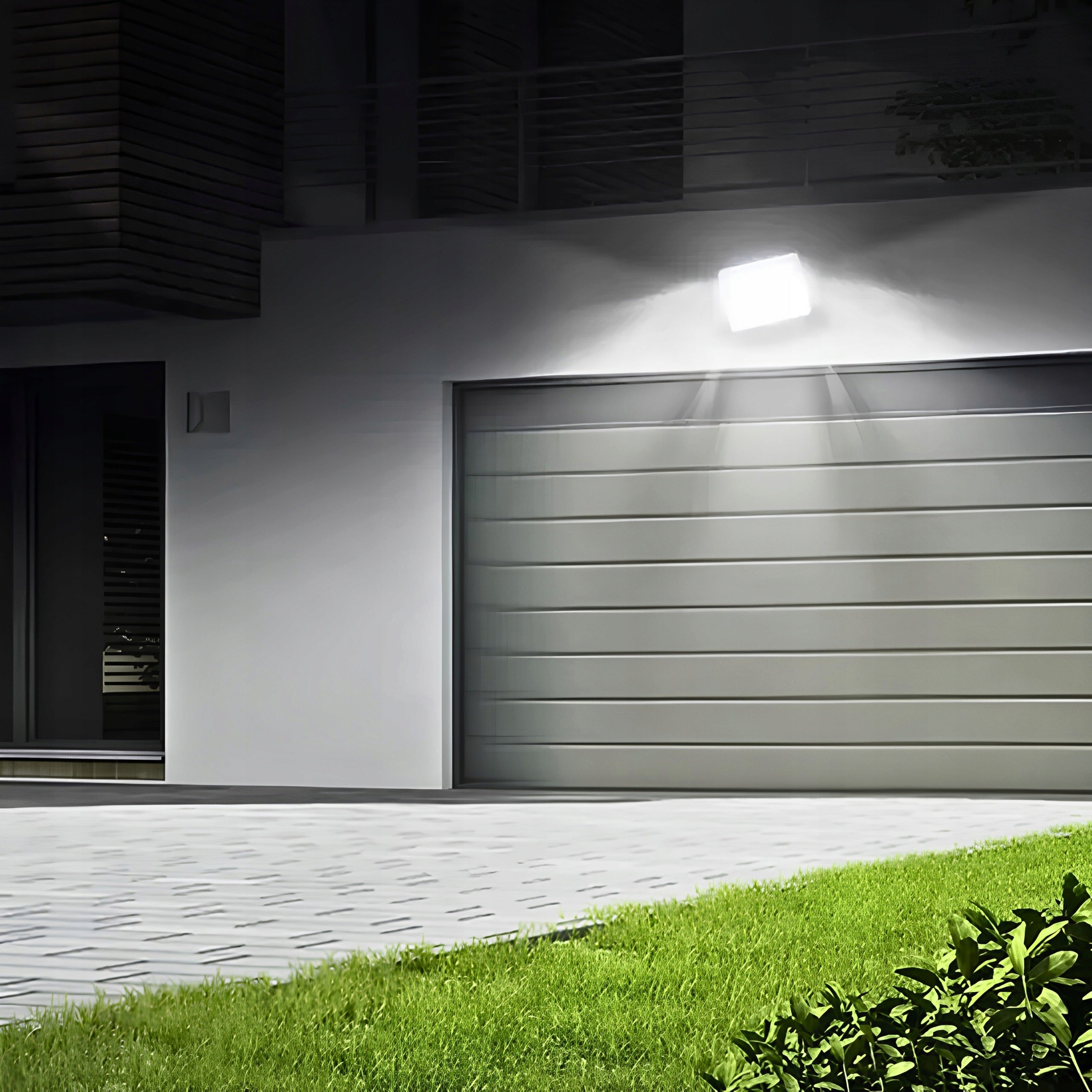 Solar lamp with separate solar panel 100W garden remote control Packaging status original