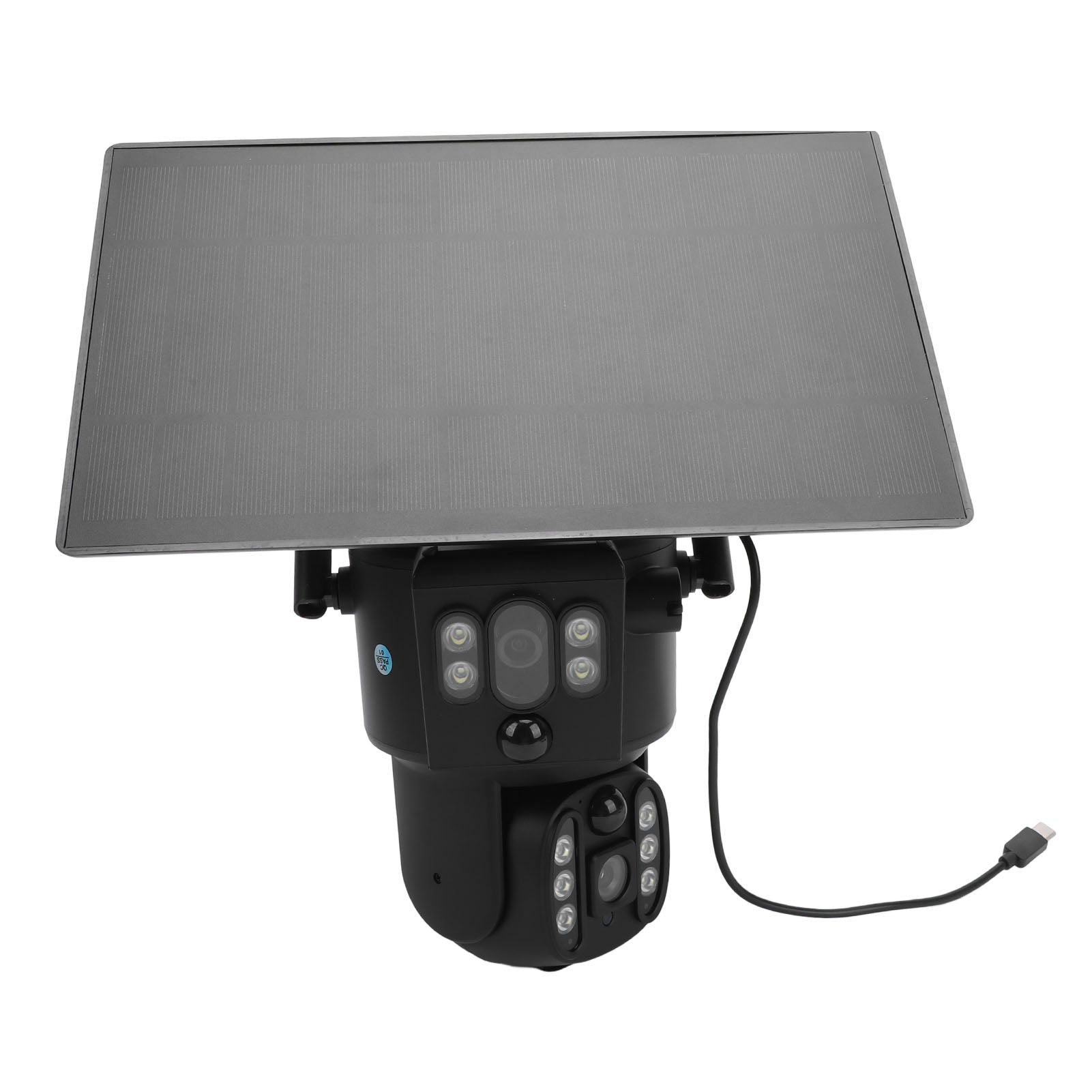 Solar night vision camera, dual lens 8MP 4K solar camera be Brand no brand