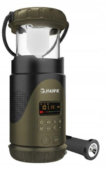 Solar radio dynamo for crank HAWK Expedition R30 HWRDI430GN Grey-green