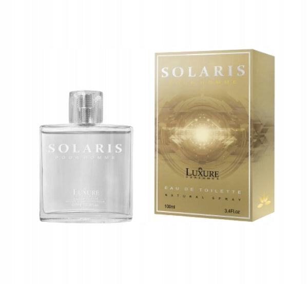 Solaris eau de toilette for real men from Luxure