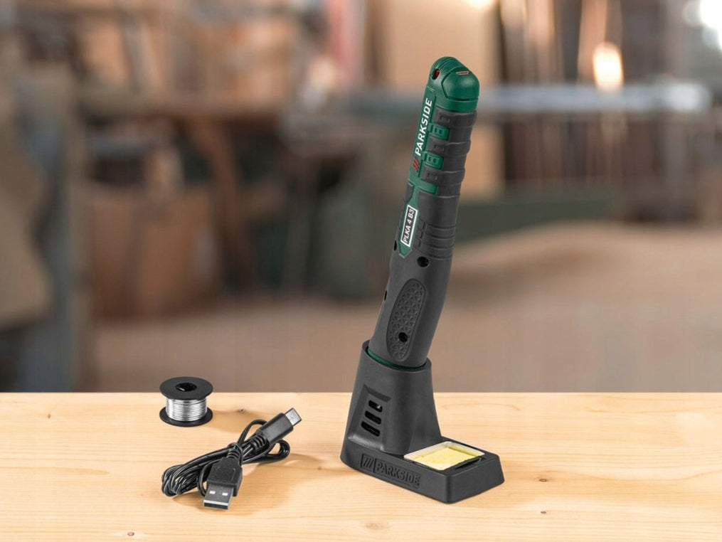 Soldering Iron Cordless 4V 470°C Workstation Tin USB-C Precision Manufacturer code PLKA 4 B3 N